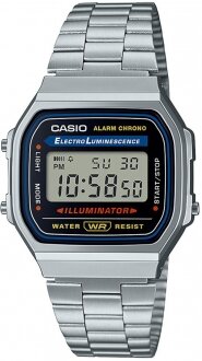 Casio A168WA-1WDF Çelik / Siyah / Gri Kol Saati kullananlar yorumlar